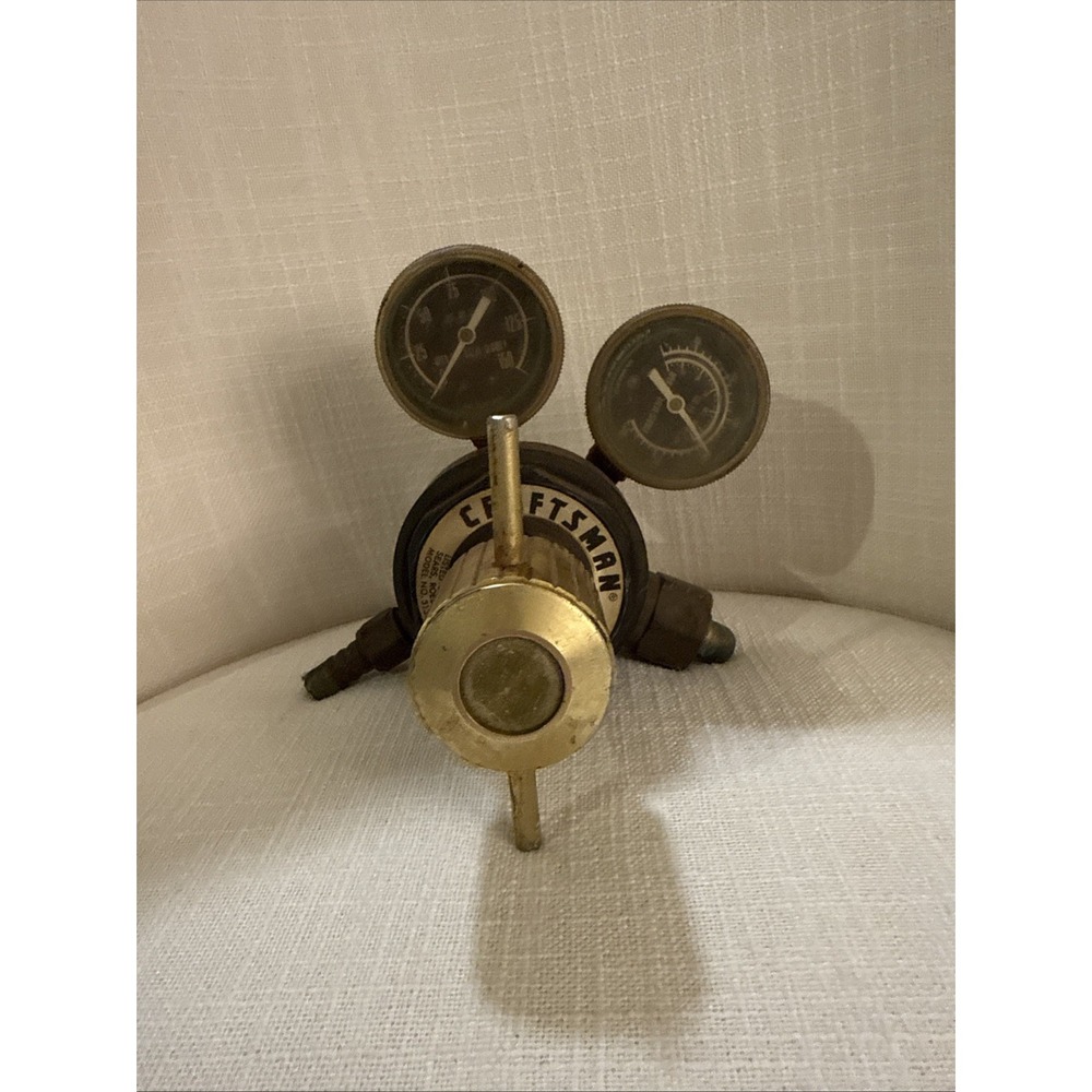 Craftsman Gas Regulator‎ VTG MODEL NO 313.54302 Not Working Read!